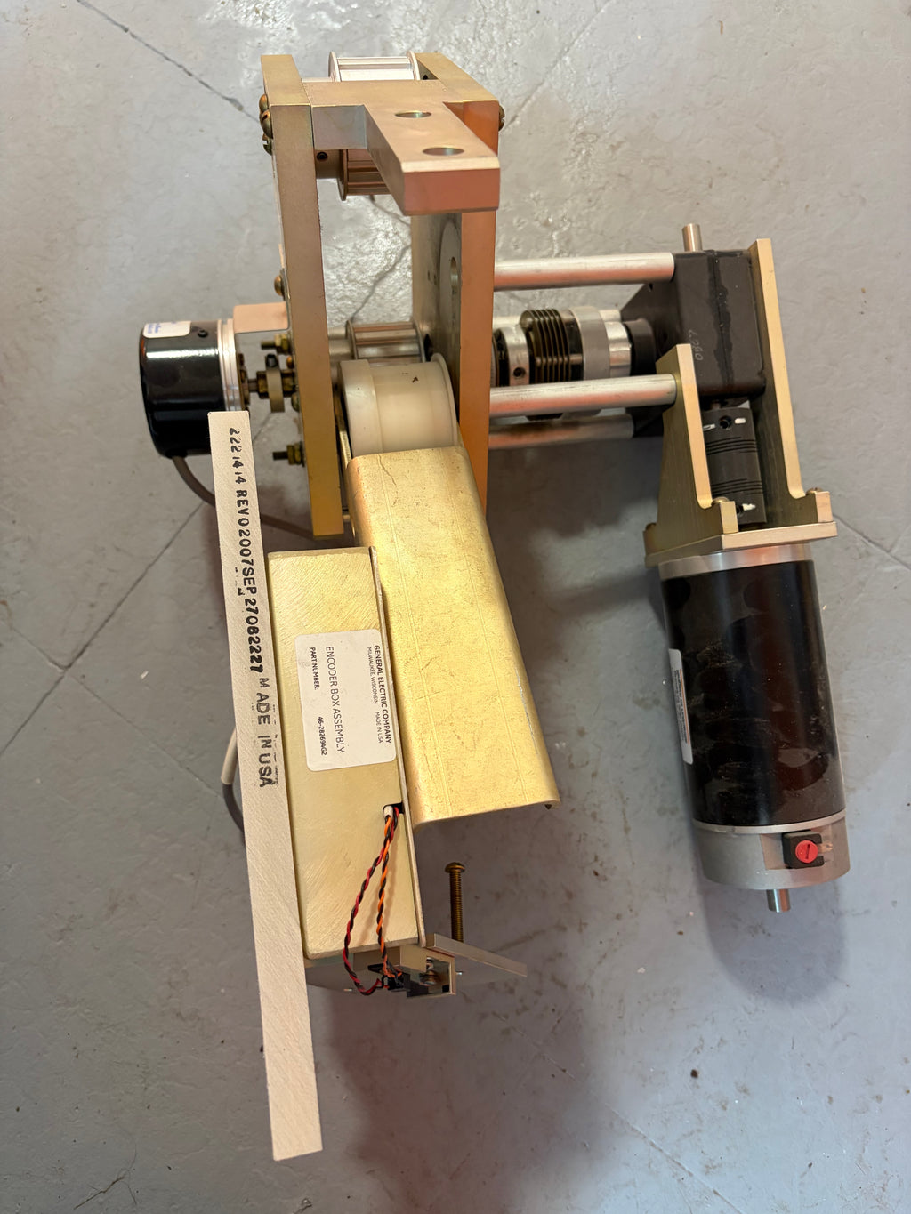MODULE MOTOR+ENCODER REAR PEDESTAL HDX