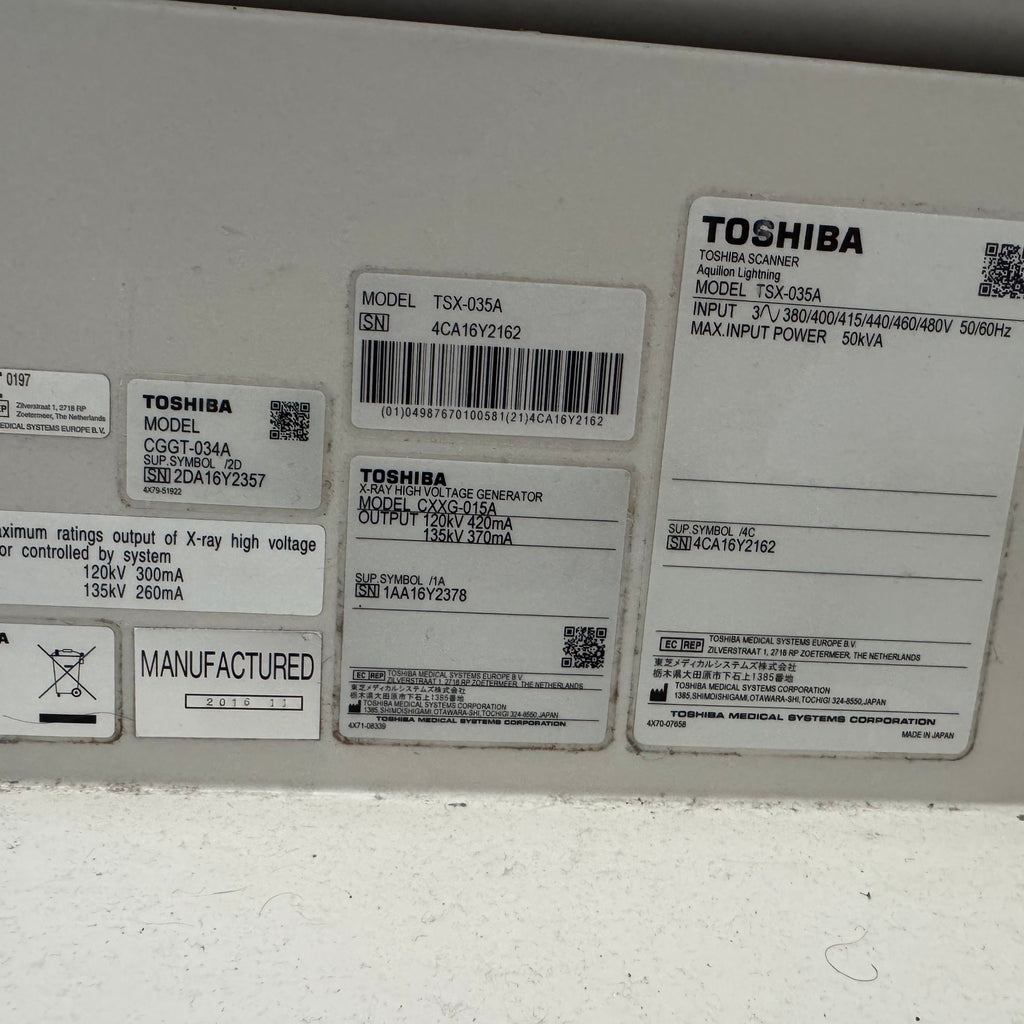 CT TOSHIBA LIGHTING 2016 16 slices